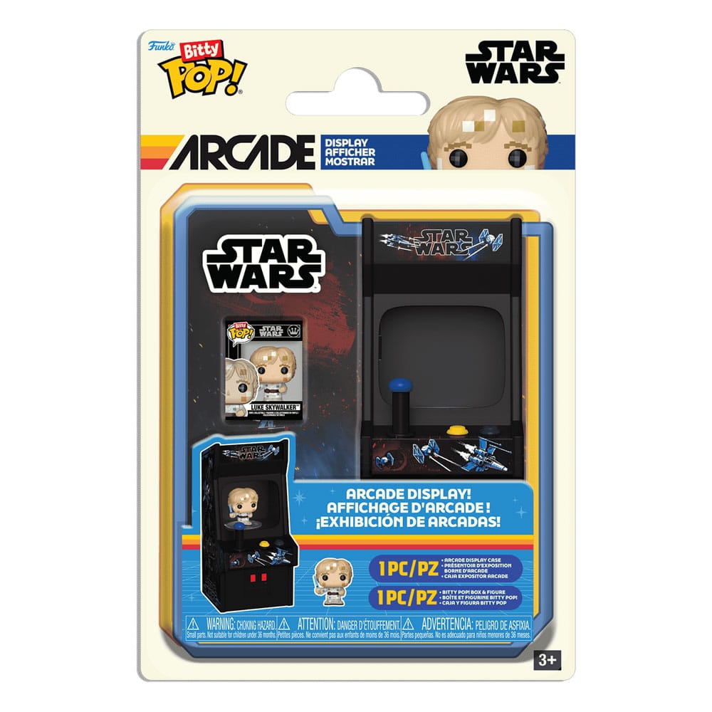 Star Wars Bitty POP! Arcade Vinyl Figur Luke Skywalker (8-bit)
