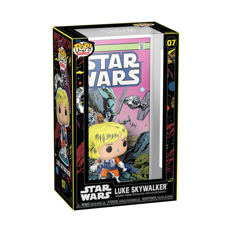 Figurine vinyle Star Wars POP! Luke Skywalker (9 cm) - Couverture de BD