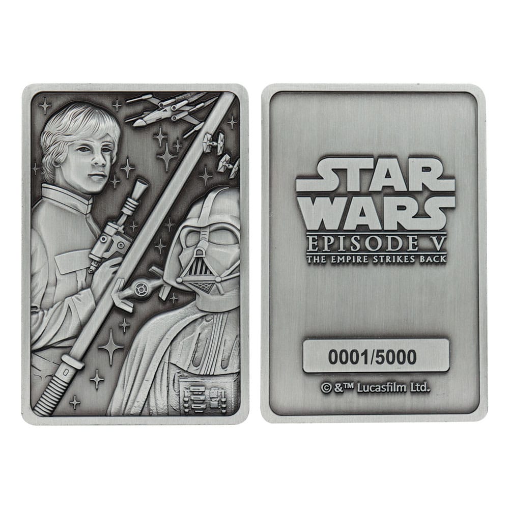 Star Wars Metallbarren Luke and Vader Limited Edition