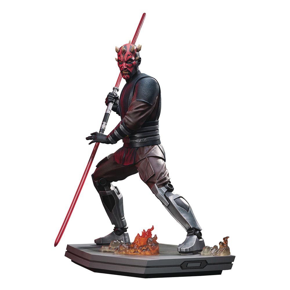 Star Wars Gentle Giants - The Clone Wars - Milestones Statue 1/6 Darth Maul Web Exclusive 30 cm