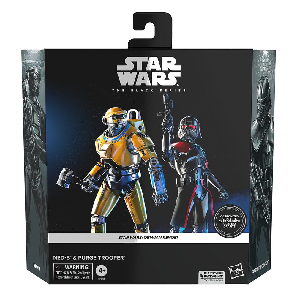Star Wars: Obi-Wan Kenobi Black Series Action Figures 2-Pack NED-B &amp; Purge Trooper Exclusive 15 cm