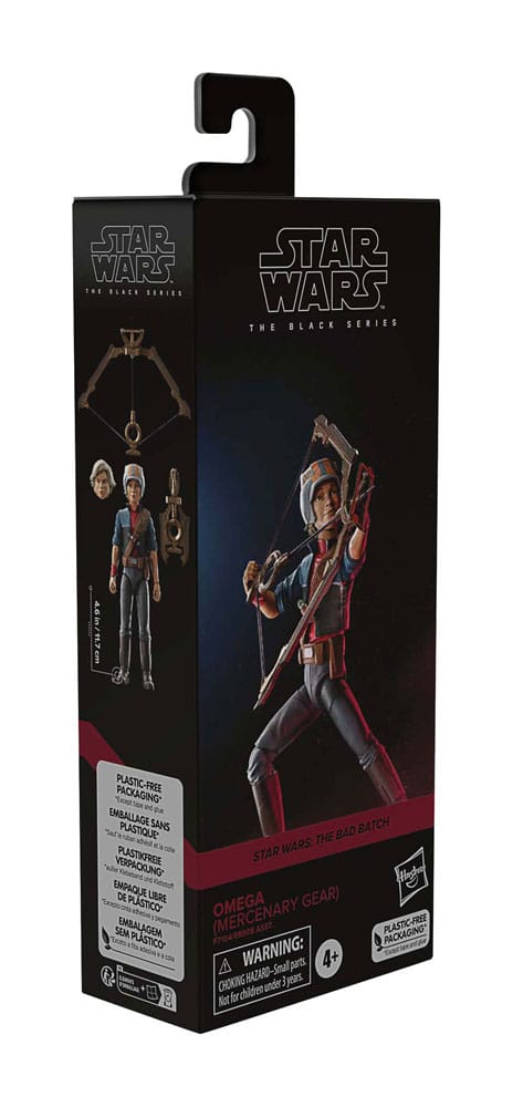 Star Wars: The Bad Batch Black Series Actionfigur Omega (Mercenary Gear) 15 cm