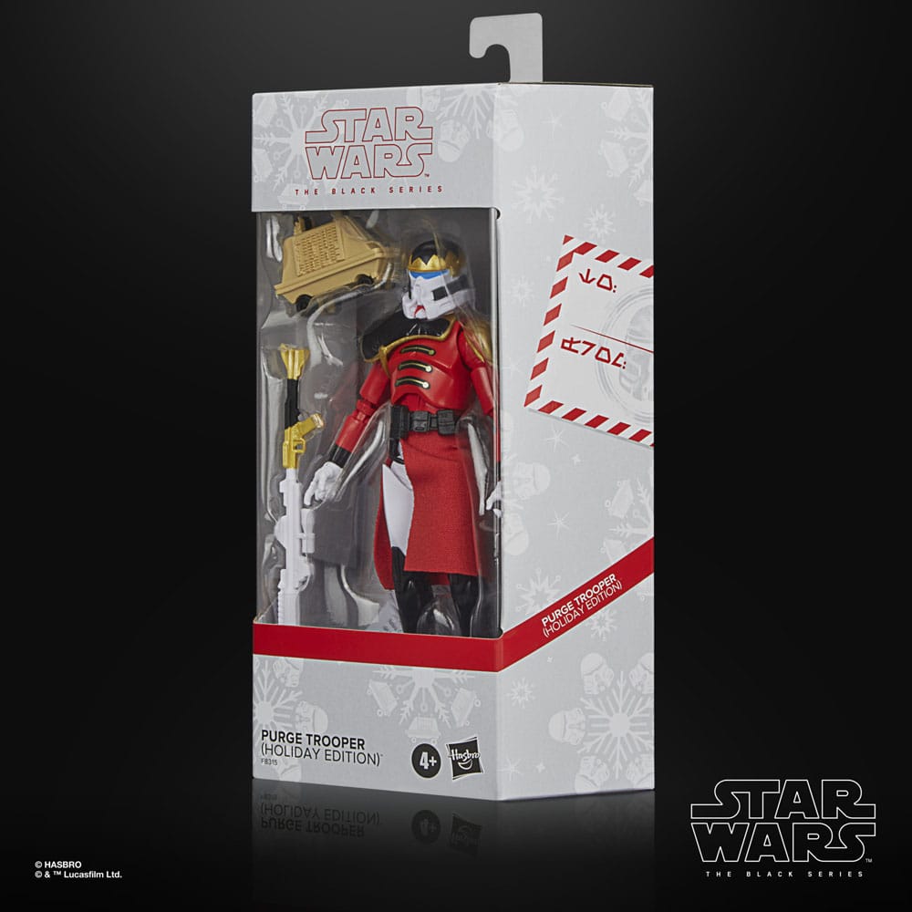 Star Wars Black Series Actionfigur Purge Trooper (Holiday Edition) 15 cm