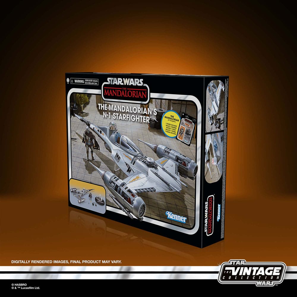 Star Wars The Mandalorian Vintage Collection Fahrzeug The Mandalorian's N-1 Starfighter