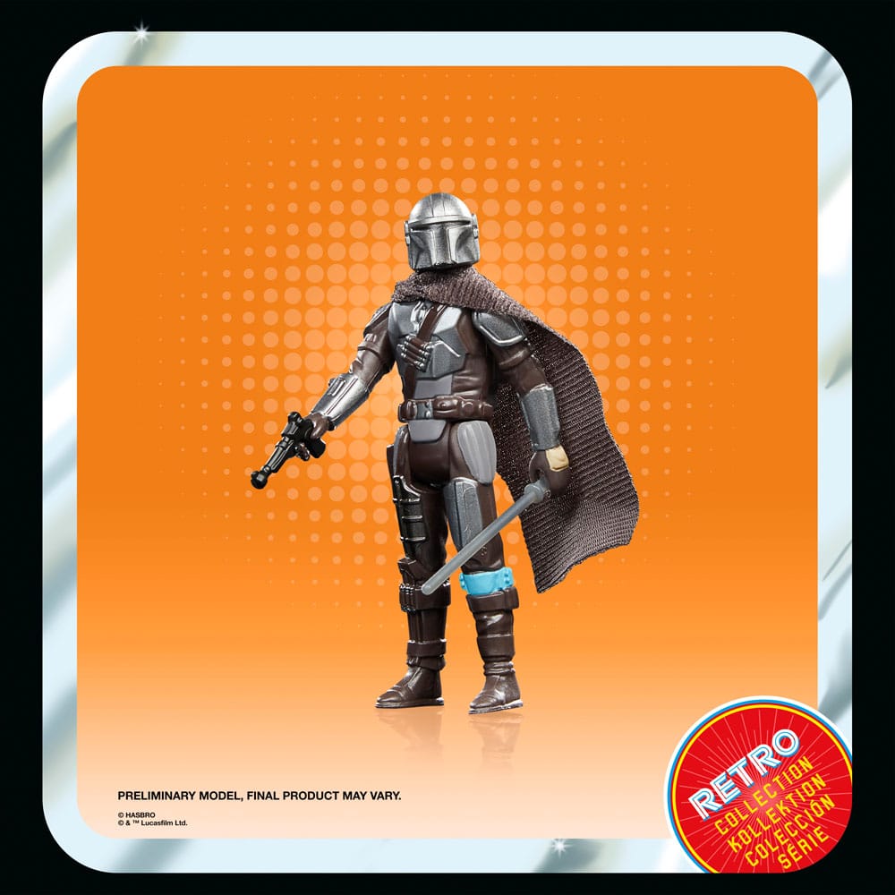 Star Wars: The Book of Boba Fett Retro Collection Actionfigur The Mandalorian 10 cm