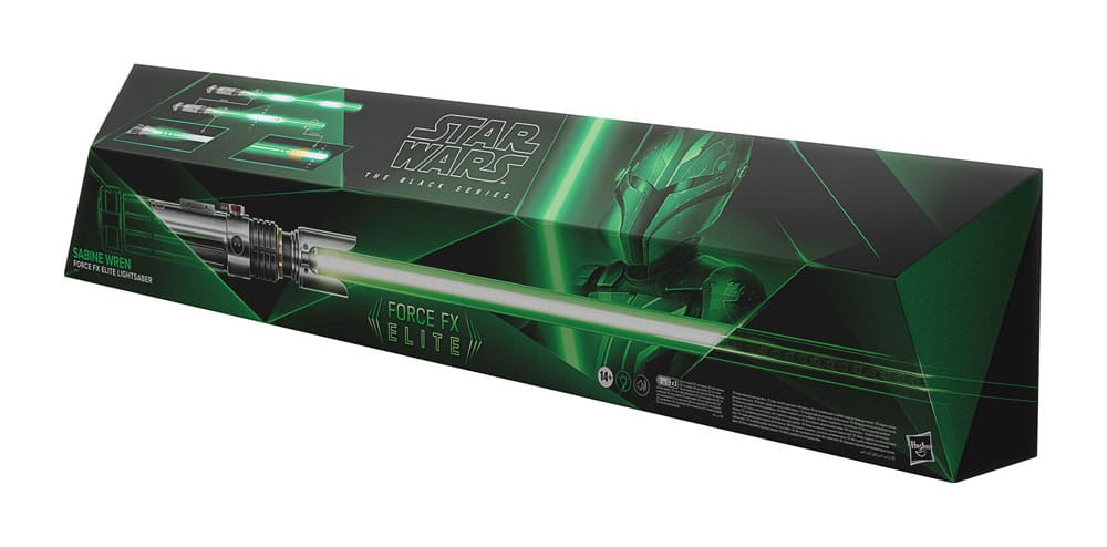 Star Wars: Ahsoka Black Series Replik Force FX Elite Lichtschwert Sabine Wren