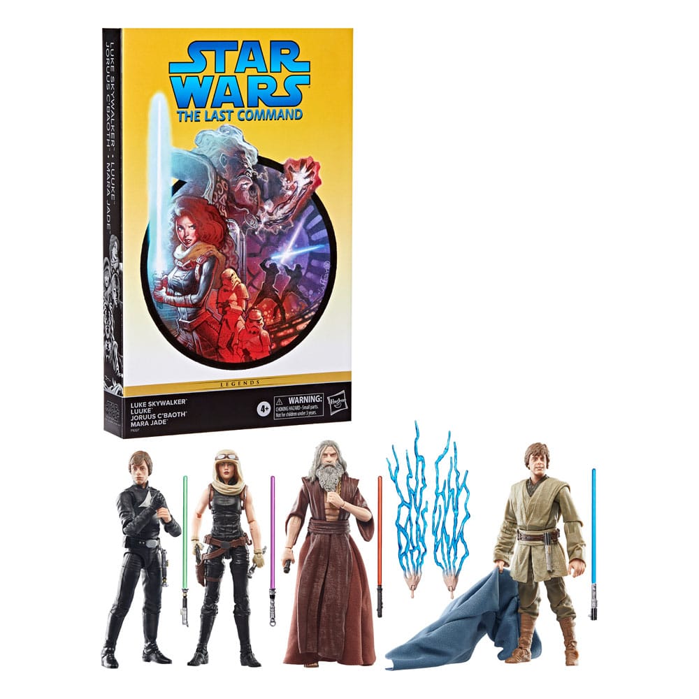Star Wars: Das letzte Kommando Black Series Actionfiguren 4er-Pack 15 cm