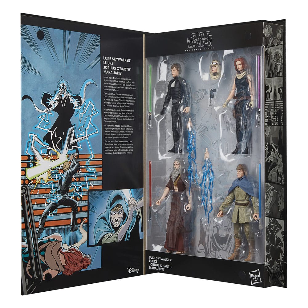 Star Wars: Das letzte Kommando Black Series Actionfiguren 4er-Pack 15 cm