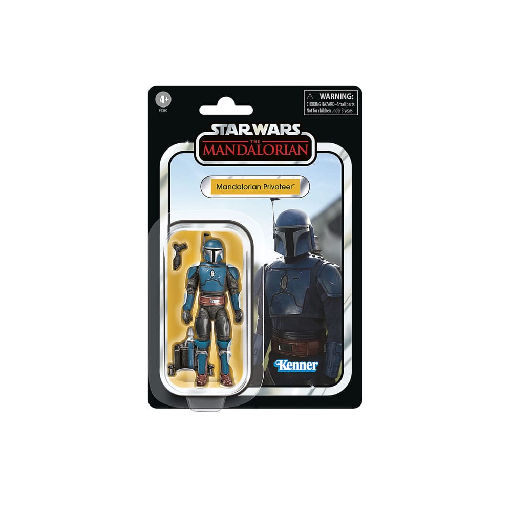 Star Wars: The Mandalorian Vintage Collection Moff Gideon's Imperial Light Cruiser Hallway mit Mandalorian Privateer Actionfigur 10 cm