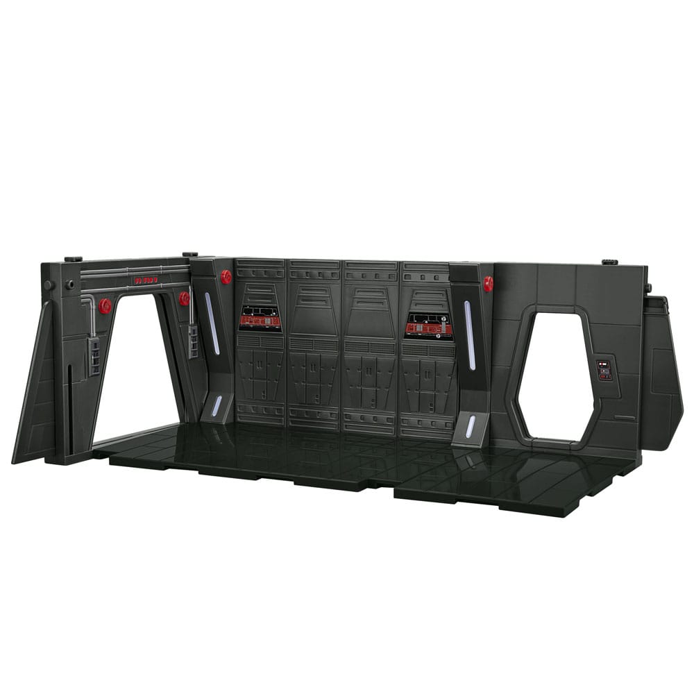 Star Wars: The Mandalorian Vintage Collection Moff Gideon's Imperial Light Cruiser Hallway mit Mandalorian Privateer Actionfigur 10 cm