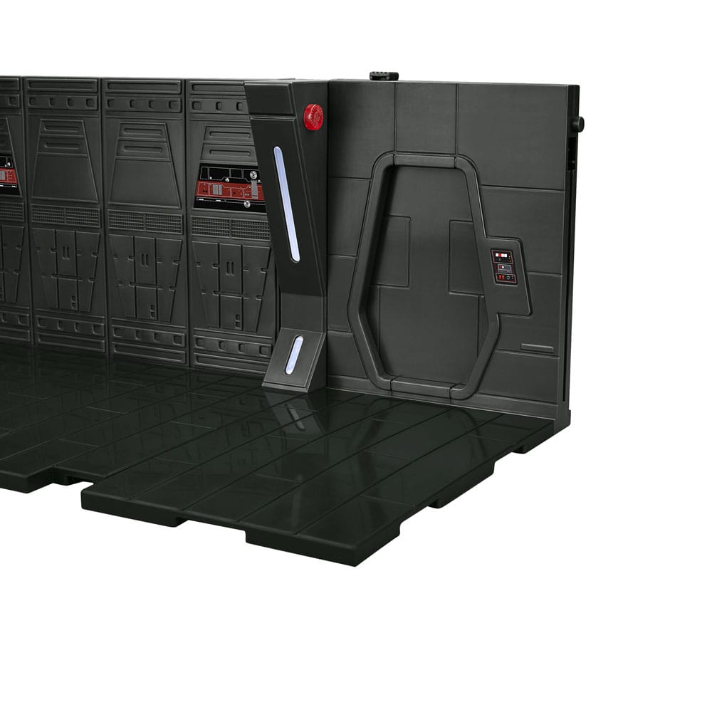 Star Wars: The Mandalorian Vintage Collection Moff Gideon's Imperial Light Cruiser Hallway mit Mandalorian Privateer Actionfigur 10 cm