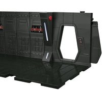 Star Wars: The Mandalorian Vintage Collection Moff Gideon's Imperial Light Cruiser Hallway mit Mandalorian Privateer Actionfigur 10 cm