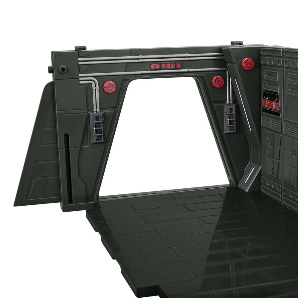 Star Wars: The Mandalorian Vintage Collection Moff Gideon's Imperial Light Cruiser Hallway mit Mandalorian Privateer Actionfigur 10 cm