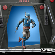 Star Wars: The Mandalorian Vintage Collection Moff Gideon's Imperial Light Cruiser Hallway mit Mandalorian Privateer Actionfigur 10 cm