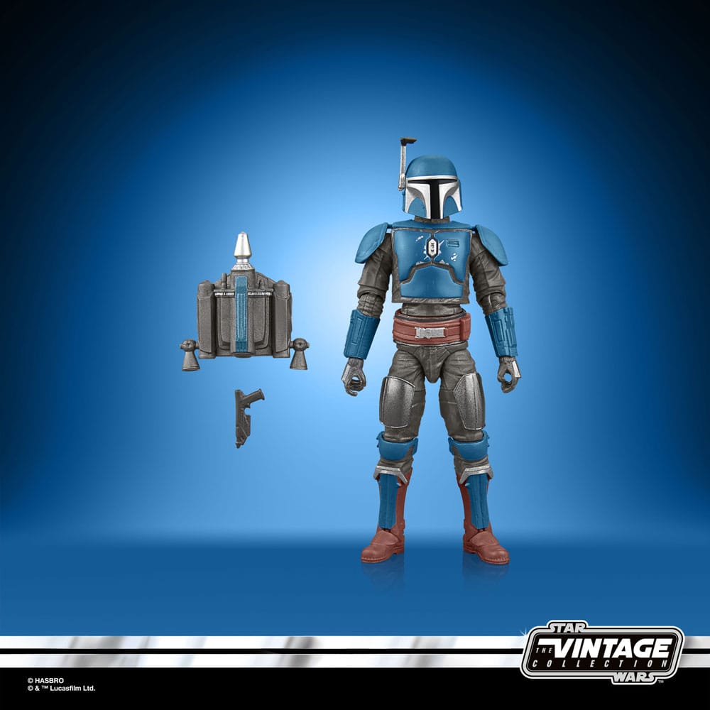 Star Wars: The Mandalorian Vintage Collection Moff Gideon's Imperial Light Cruiser Hallway mit Mandalorian Privateer Actionfigur 10 cm