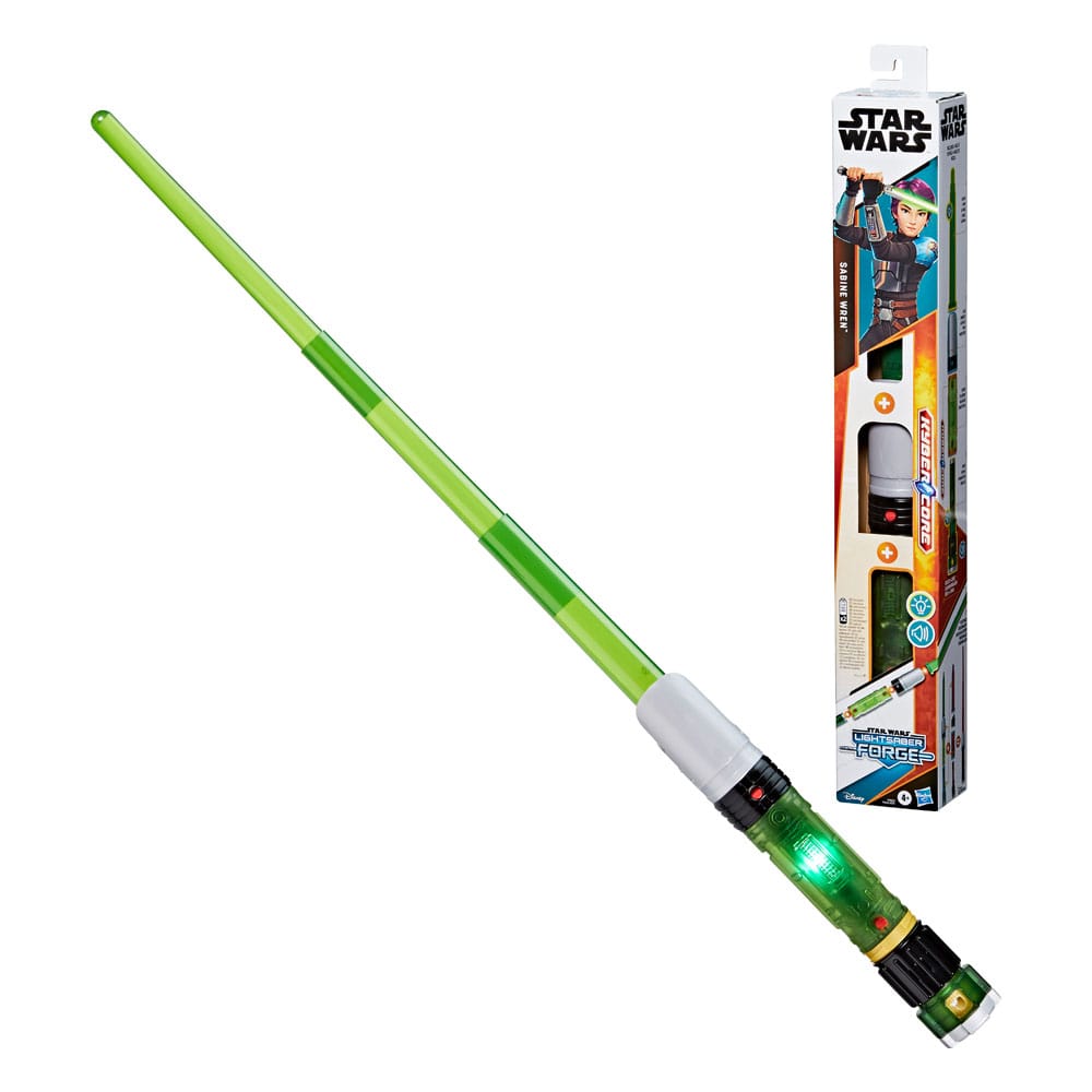 Star Wars Lightsaber Forge Kyber Core Roleplay-Replik Elektronisches Lichtschwert Sabine Wren