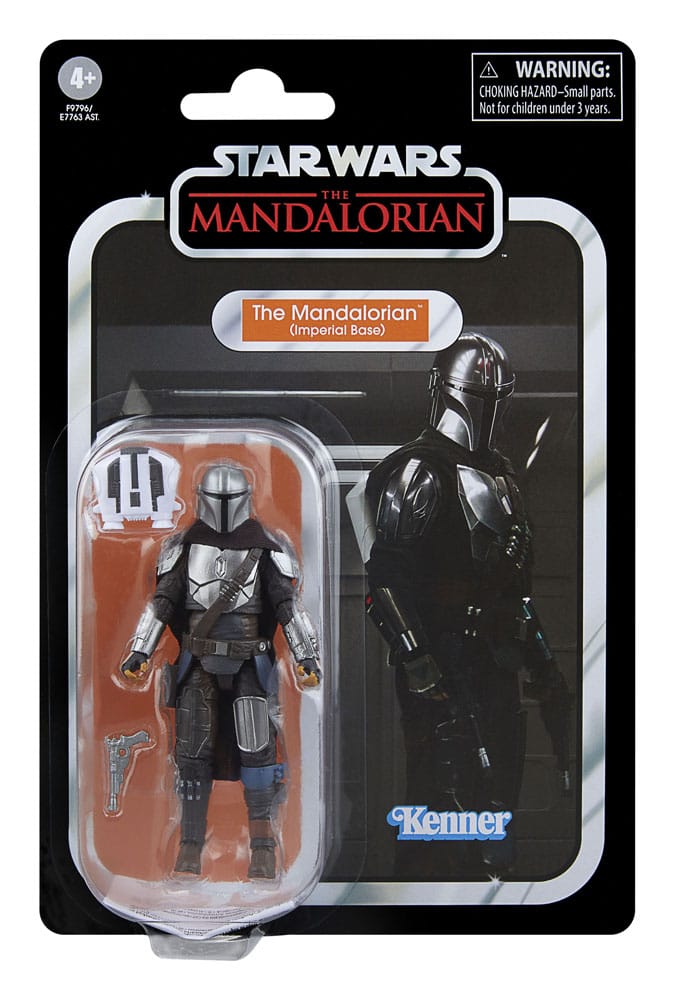 Star Wars: The Mandalorian Vintage Collection Actionfigur The Mandalorian (Imperial Base) 10 cm