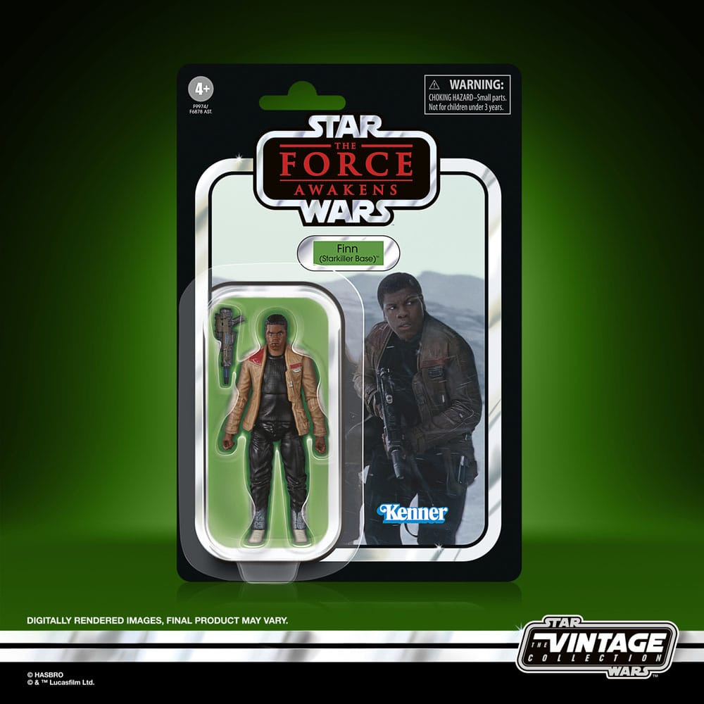 Star Wars Episode VII Vintage Collection Actionfigur Finn (Starkiller Base) 10 cm