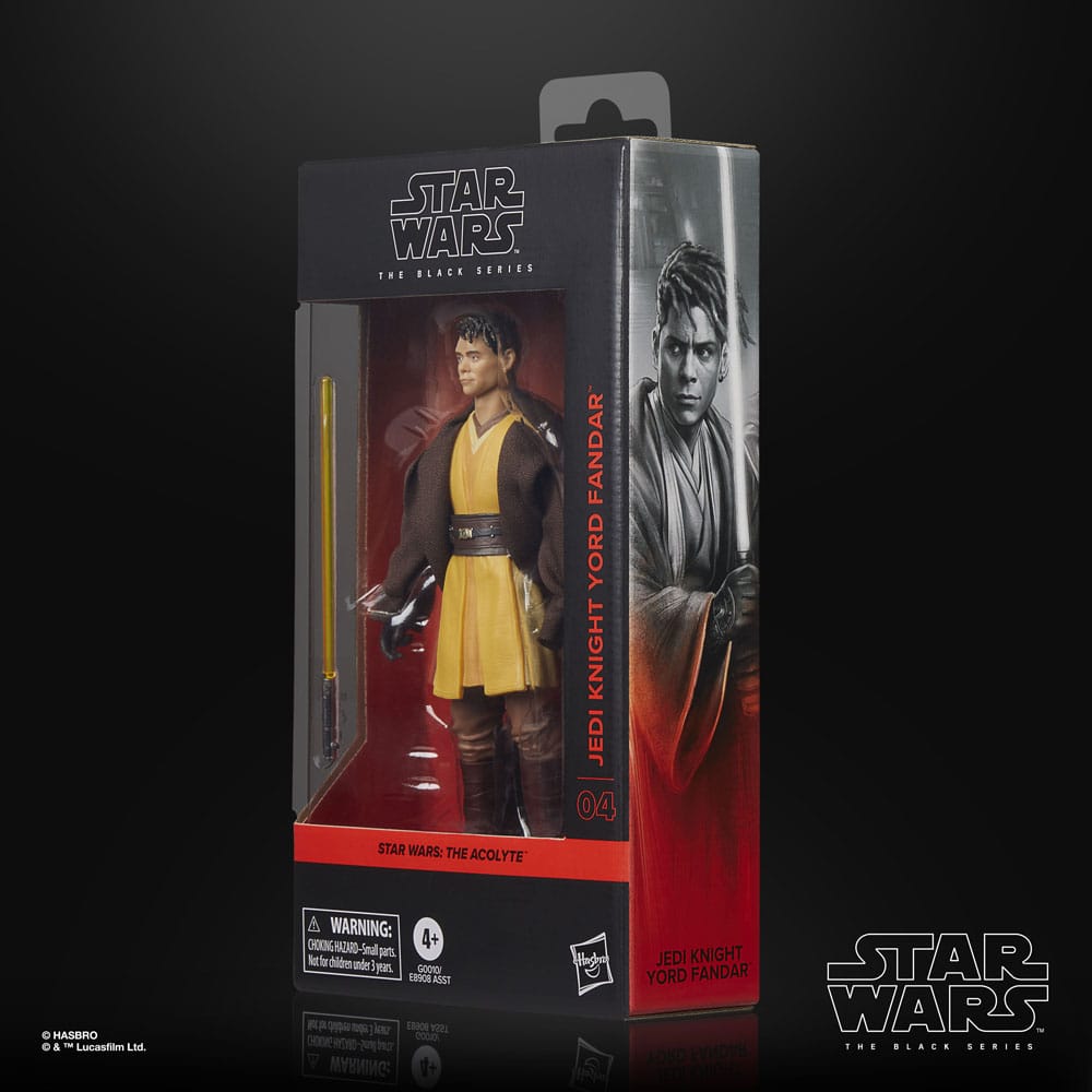 Star Wars: The Acolyte Black Series Actionfigur Jedi Knight Yord Fandar 15 cm