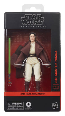 Star Wars : Figurine articulée Acolyte Black Series Maître Jedi Indara 15 cm