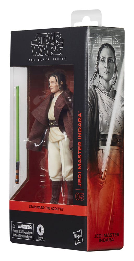 Star Wars : Figurine articulée Acolyte Black Series Maître Jedi Indara 15 cm