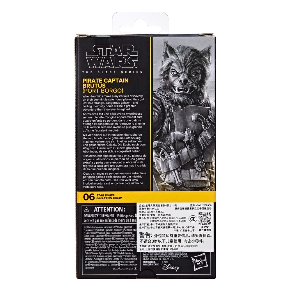 Star Wars Black Series - Skeleton Crew - Pirate Capitaine Brutus (Port Borgo)