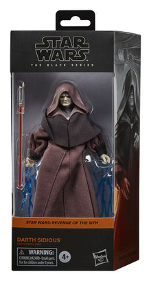 Star Wars Episode III Black Series Actionfigur Darth Sidious 15 cm