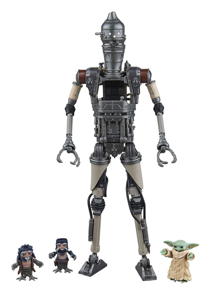 Star Wars: The Mandalorian Black Series Actionfiguren 2er-Pack IG-12 & Grogu 15 cm