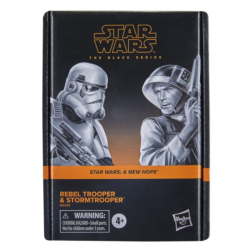 Star Wars Episode IV Black Series Actionfiguren 2er-Pack Rebel Trooper & Stormtrooper 15 cm
