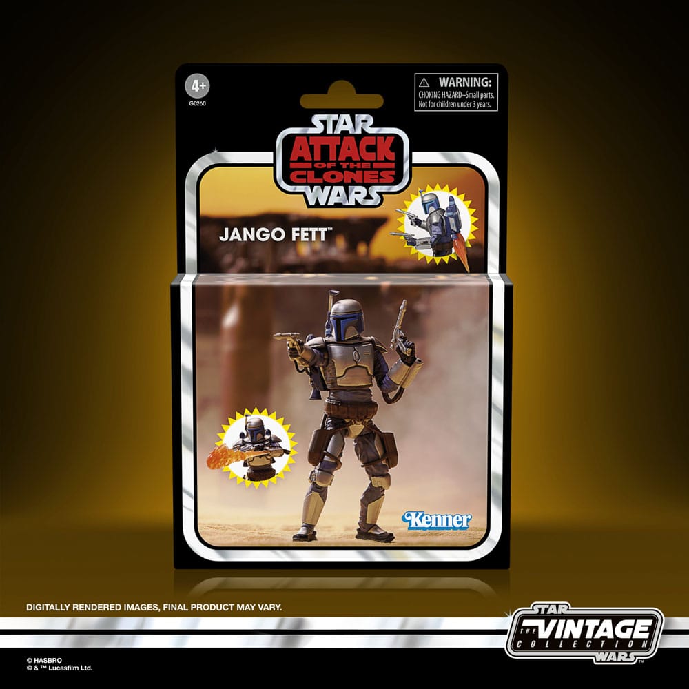Star Wars Episode II Vintage Collection action figure Jango Fett 10 cm