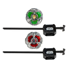 Beyblade X und Star Wars Collab Luke Skywalker 4-80B vs. Darth Vader 4-60B