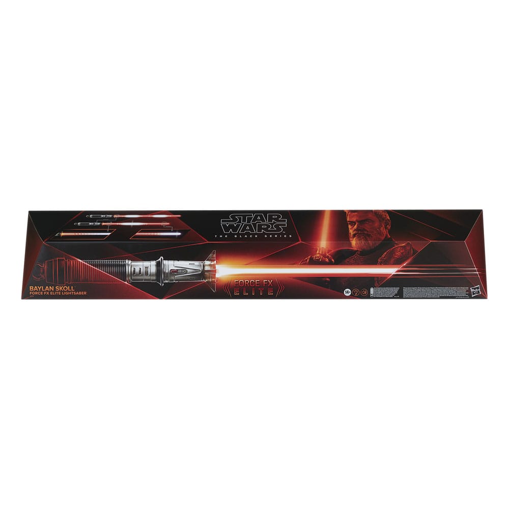 Star Wars: Ahsoka Black Series Replik Force FX Elite Lichtschwert Baylan Skoll