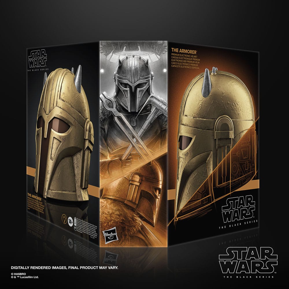 Star Wars Black Series - The Mandalorian - Elektronischer Helm The Armorer