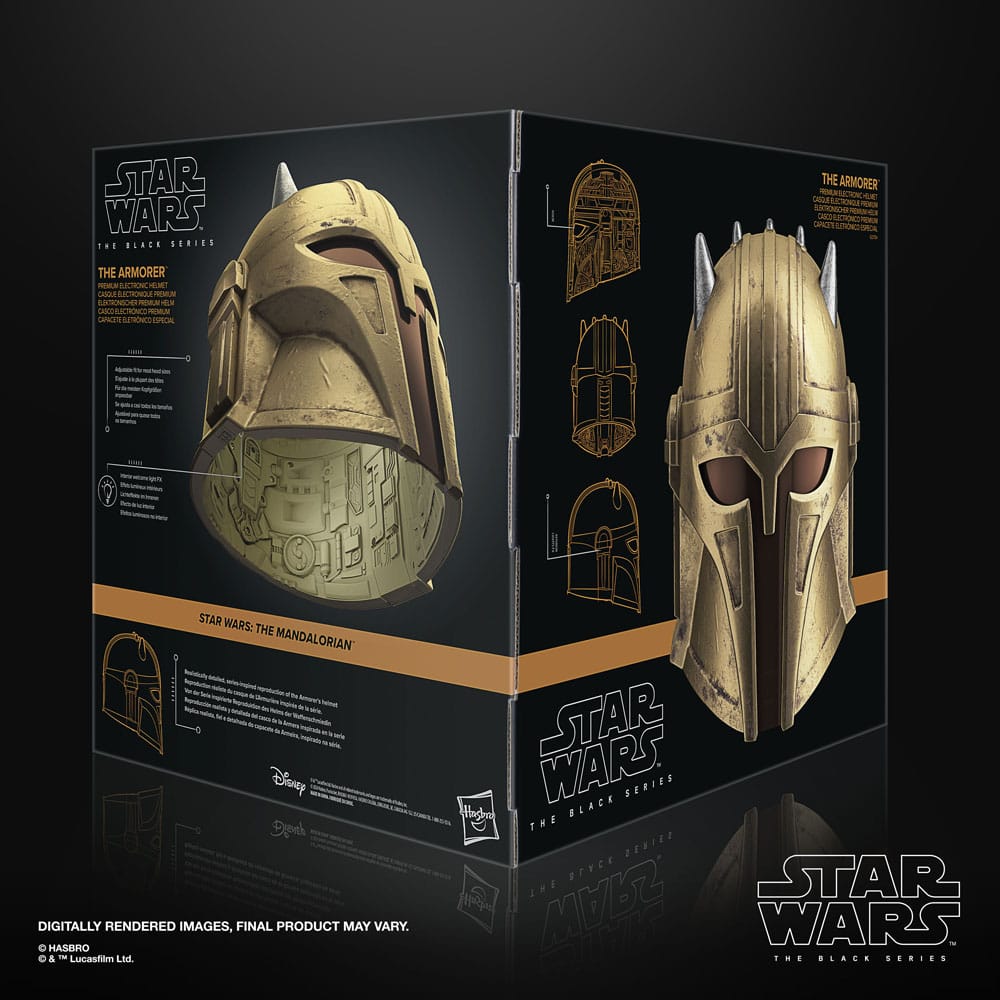Star Wars Black Series - The Mandalorian - Elektronischer Helm The Armorer