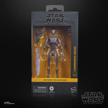 Figurine articulée Star Wars : The Clone Wars Black Series, droïde commando, 15 cm
