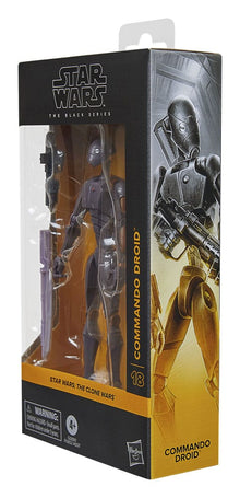 Star Wars: The Clone Wars Black Series Actionfigur Commando Droid 15 cm
