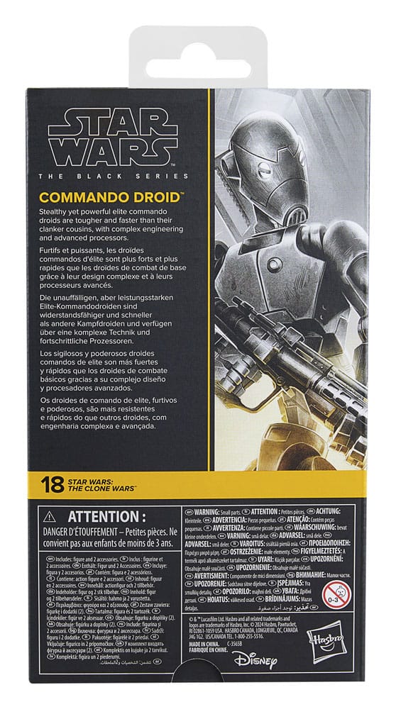 Star Wars Black Series - The Clone Wars - Commando Droid