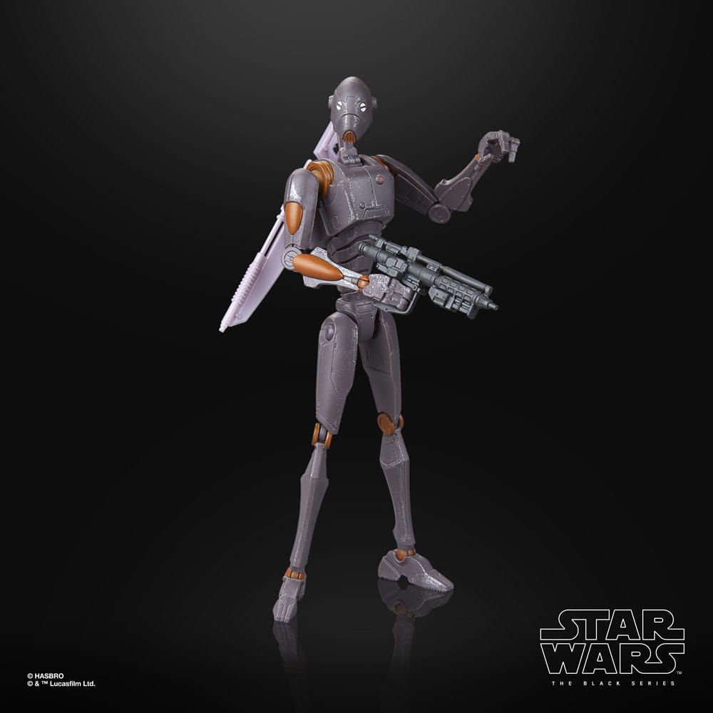Figurine articulée Star Wars : The Clone Wars Black Series, droïde commando, 15 cm