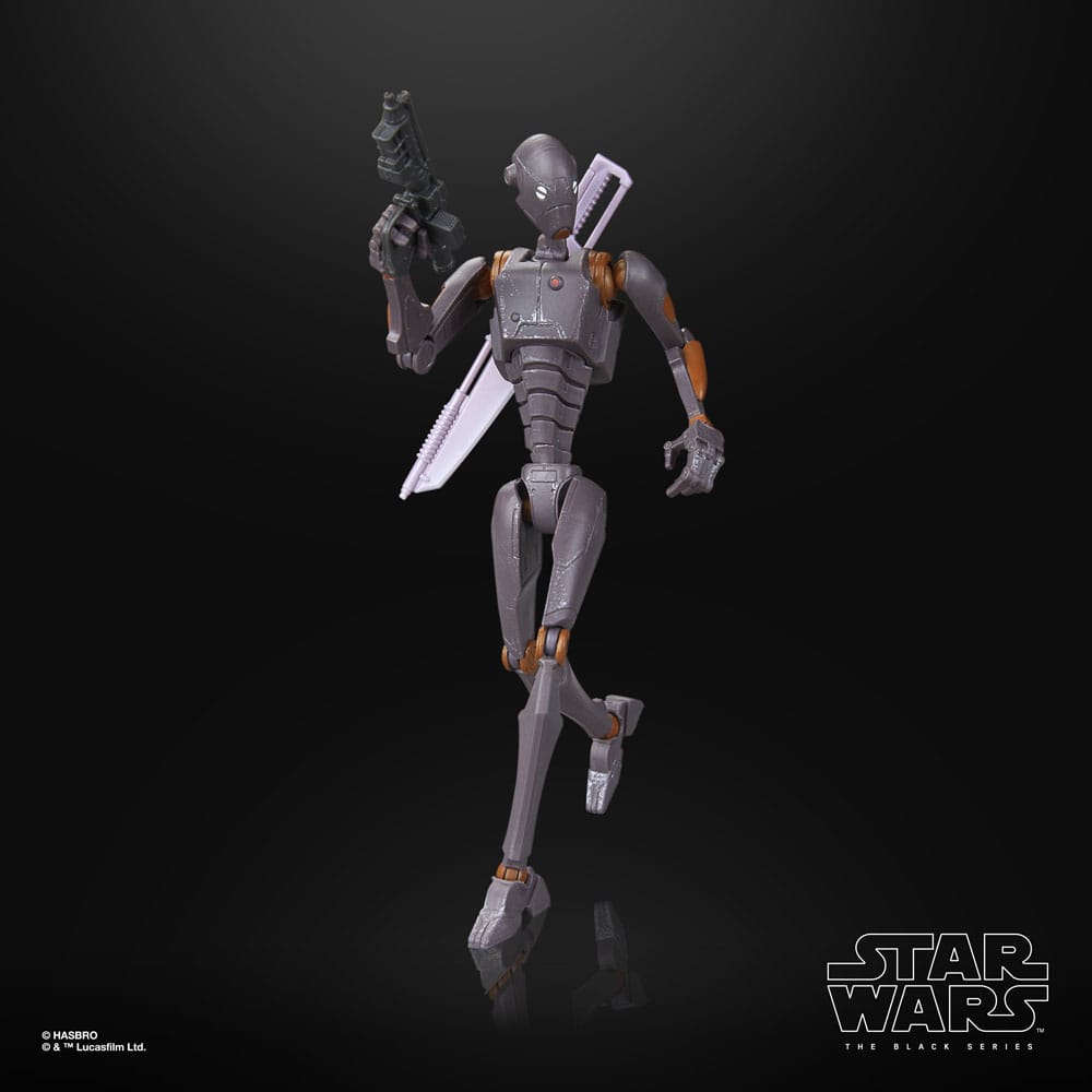 Figurine articulée Star Wars : The Clone Wars Black Series, droïde commando, 15 cm