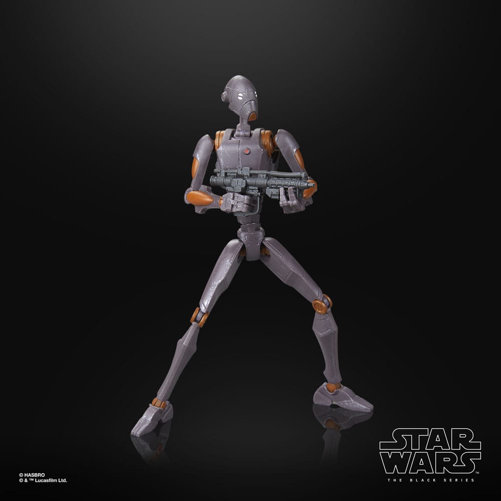 Figurine articulée Star Wars : The Clone Wars Black Series, droïde commando, 15 cm
