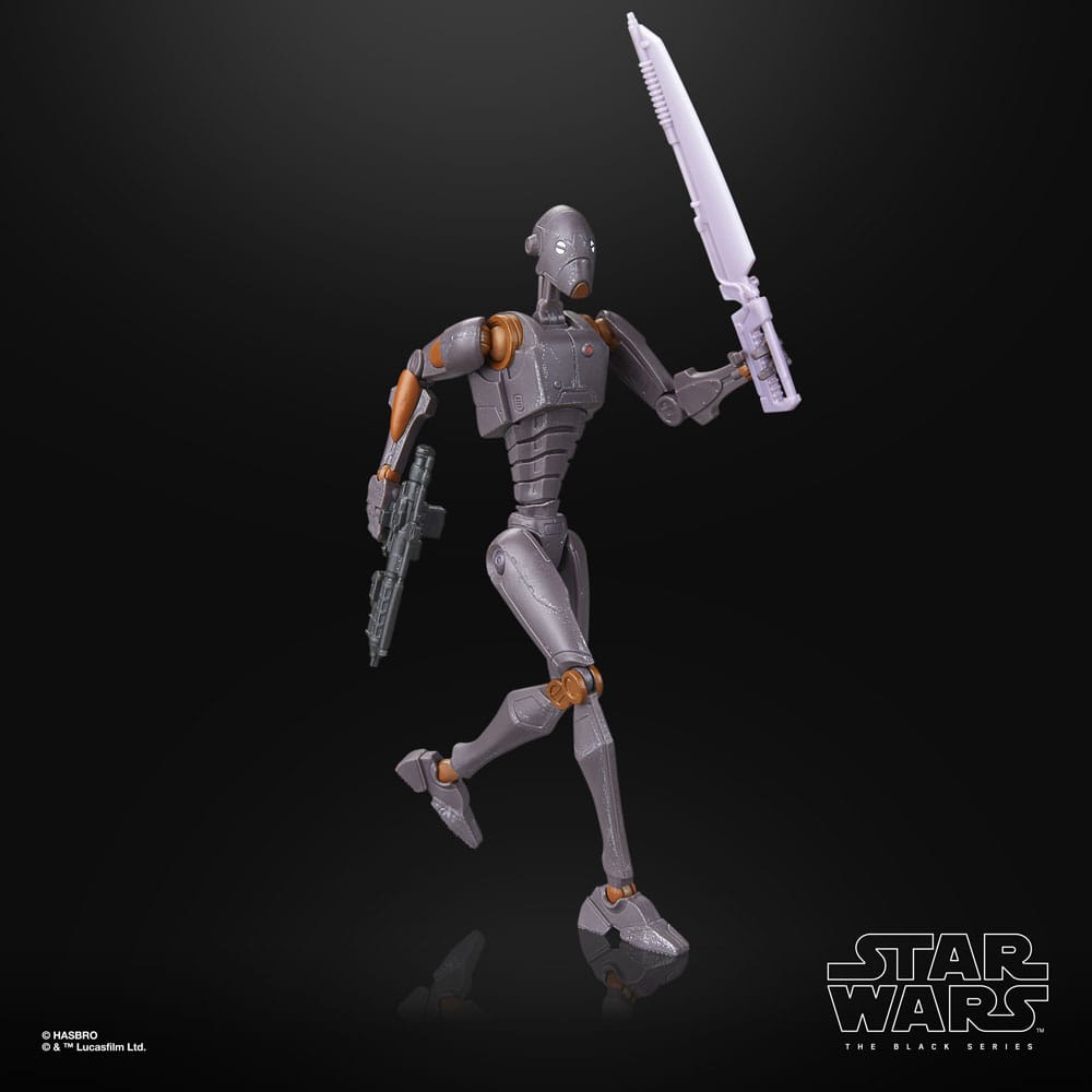 Figurine articulée Star Wars : The Clone Wars Black Series, droïde commando, 15 cm