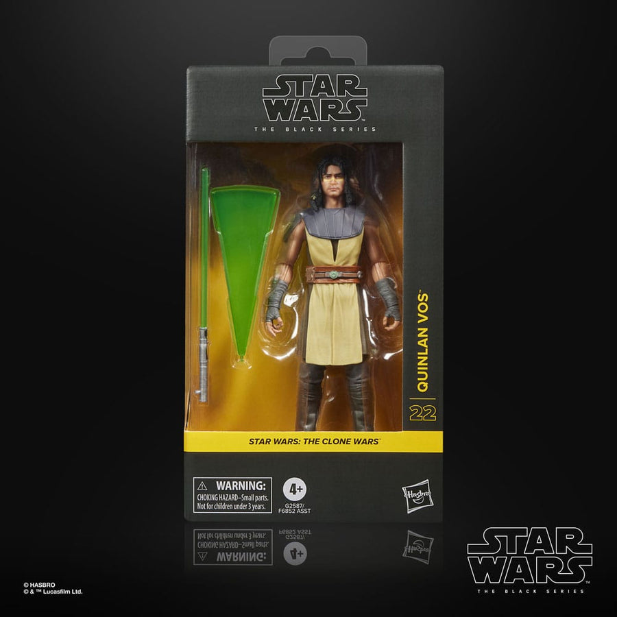 PreOrder - Star Wars The Clone Wars Black Series Actionfigur Qunlan Vos 15 cm
