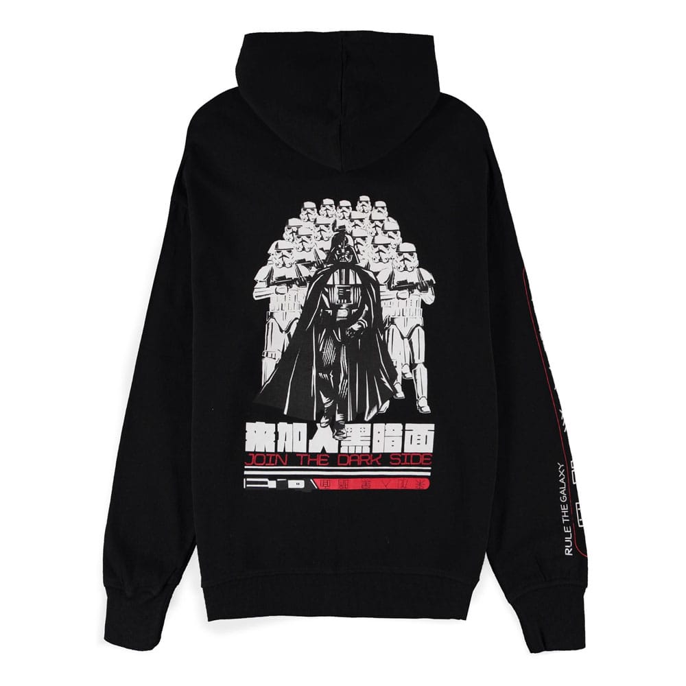 Star Wars Kapuzenjacke mit Reißverschluß Darth Vader Größe XL