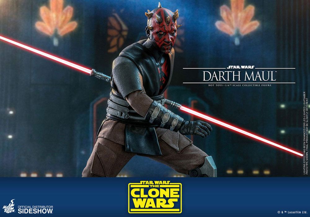 Star Wars The Clone Wars Actionfigur 1/6 Darth Maul 29 cm