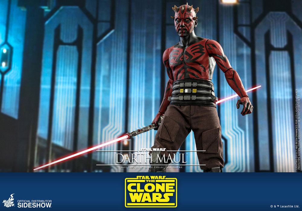 Star Wars The Clone Wars Actionfigur 1/6 Darth Maul 29 cm