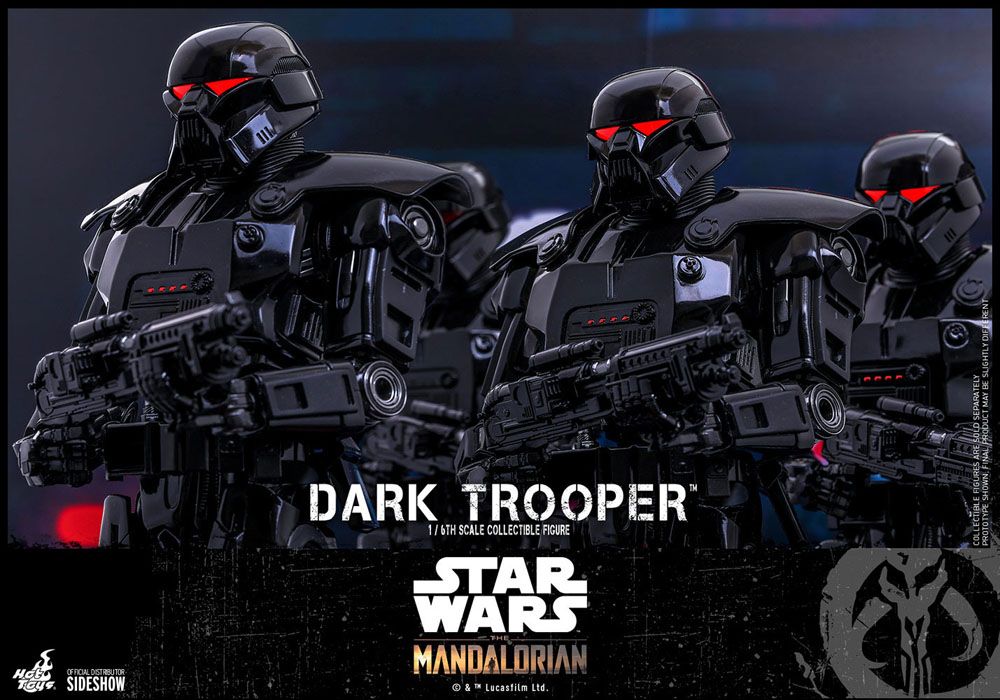 Star Wars The Mandalorian Actionfigur 1/6 Dark Trooper 32 cm