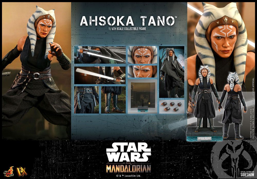 Star Wars The Mandalorian Actionfigur 1/6 Ahsoka Tano 29 cm