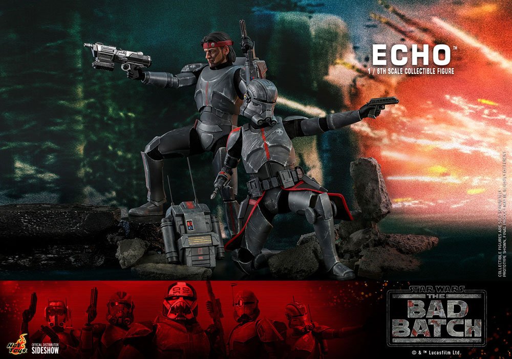 Star Wars The Bad Batch Actionfigur 1/6 Echo 29 cm