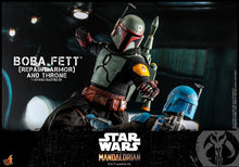 Star Wars: The Mandalorian Action Figure 1/6 Boba Fett Repaint Armor and Throne Special Edition 30 cm