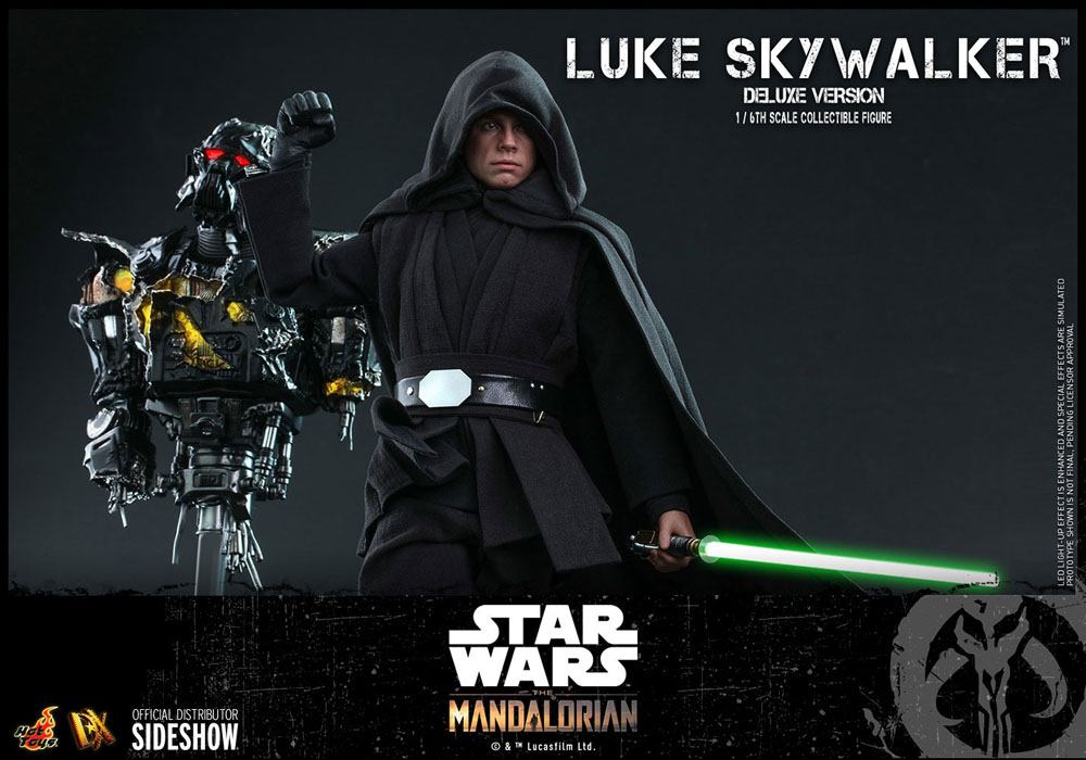 Star Wars The Mandalorian Actionfigur 1/6 Luke Skywalker (Deluxe Version) 30 cm
